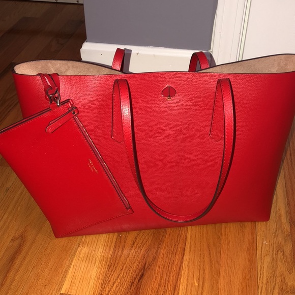 Kate Spade tote with wristlet - Picture 6 of 10